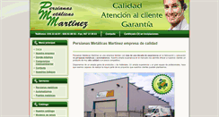 Desktop Screenshot of persianasmartinez.com